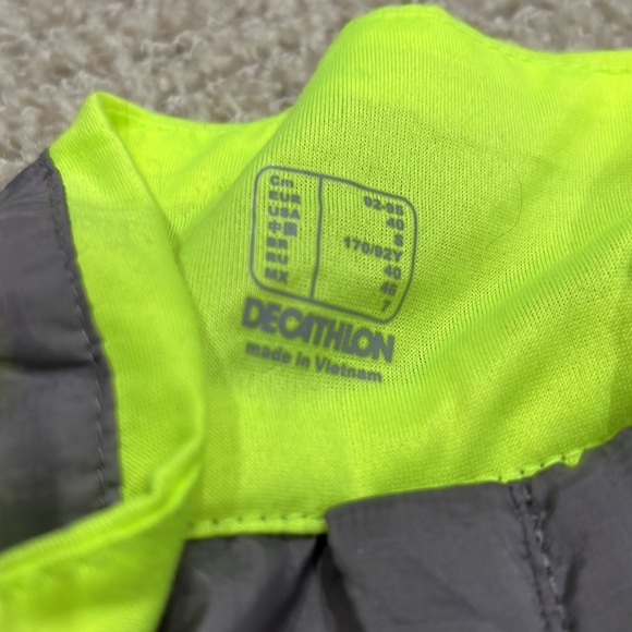 Women’s running vest Decathlon Kalenji retro neon splatter paint pattern Small - Picture 4 of 8